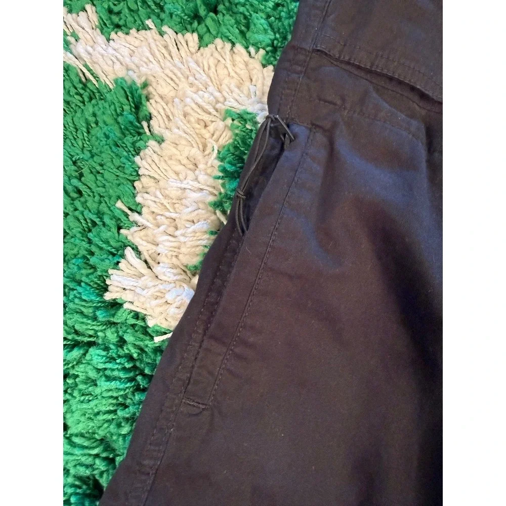 Hollister Cargo Pants Mens XS Black Excellent Epic Flex Straight Leg Utility
